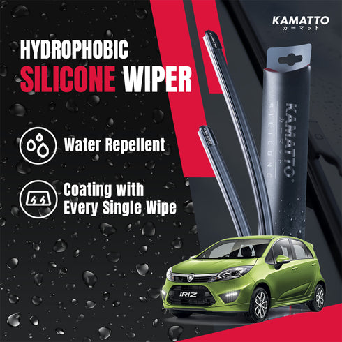 Kamatto Wiper Proton Iriz (2014-Present) Hydrophobic Silicone Water Repelling Coating